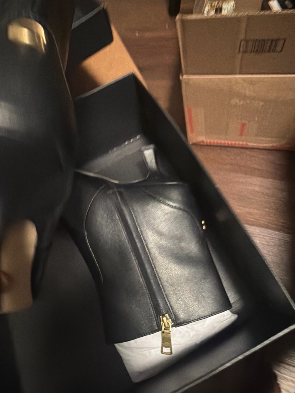 Coach Cbp25 boots women Sz 8 Black - Picture 4 of 9